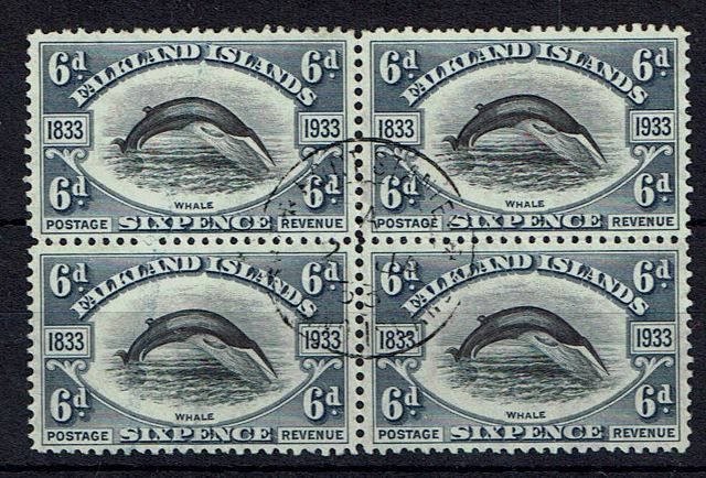 Image of Falkland Islands SG 133 FU British Commonwealth Stamp